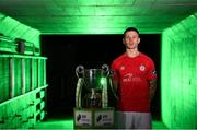 12 February 2019; Luke Byrne of Shelbourne during the launch of the 2019 SSE Airtricity League season at the Aviva Stadium, Lansdowne Road in Dublin. Photo by Stephen McCarthy/Sportsfile