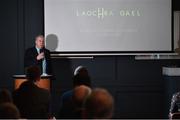 13 February 2019; Alan Esslemont, Director General of TG4, in attendance at the Laochra Gael Launch at the Dean Hotel in Dublin. Photo by Matt Browne/Sportsfile