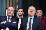 13 February 2019; Former Kilkenny hurler Jackie Tyrrell, left, and former Dublin footballer Kieran Duff in attendance at the Laochra Gael Launch at the Dean Hotel in Dublin. Photo by Matt Browne/Sportsfile