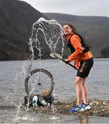 14 February 2019; Adventure Racing athlete Kellie Farrell in attendance at the announcement that Continental Tyres have become title partner of the National Adventure Race Series at Glendalough in Co. Wicklow. Continental Tyres, the leading German premium tyre manufacturer, has agreed to be title partner of the Irish National Adventure Race Series in conjunction with Series founders Multisport Adventure Ireland and promotion partner Kayathlon.ie. The initial one-year partnership will debut at the sold-out ‘Quest Kenmare’ adventure race along the Wild Atlantic Way on 2 March, concluding with the ‘Sea2Summit’ race in Westport, Co. Mayo on 9 November.  To find out more about the Continental Tyres National Adventure Race Series, go to www.msai.ie or follow Kayathalon.ie on twitter or instagram Photo by Stephen McCarthy/Sportsfile