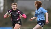 13 February 2019; Julue Lyons of NUI Galway during the Kay Bowen Women’s Senior Cup match between UCD and NUI Galway at MU Barnhall RFC in Leixlip, Kildare. Photo by Piaras Ó Mídheach/Sportsfile