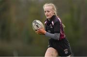 13 February 2019; Georgia Codyre of NUI Galway during the Kay Bowen Women’s Senior Cup match between UCD and NUI Galway at MU Barnhall RFC in Leixlip, Kildare. Photo by Piaras Ó Mídheach/Sportsfile