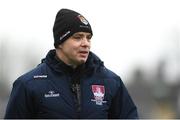 14 February 2019; NUI Galway manager Jeff Lynskey during the Electric Ireland Fitzgibbon Cup Semi-Final match between National University of Ireland Galway and Mary Immaculate College Limerick at Cusack Park in Ennis, Clare. Photo by Eóin Noonan/Sportsfile