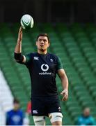 15 February 2019; Quinn Roux during an Ireland rugby open training session at the Aviva Stadium in Dublin. Photo by Seb Daly/Sportsfile