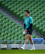 15 February 2019; Joey Carbery during an Ireland rugby open training session at the Aviva Stadium in Dublin. Photo by Seb Daly/Sportsfile