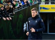 15 February 2019; Forwards coach Simon Easterby prior to an Ireland rugby open training session at the Aviva Stadium in Dublin. Photo by Seb Daly/Sportsfile