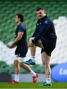 15 February 2019; Dave Kilcoyne during an Ireland rugby open training session at the Aviva Stadium in Dublin. Photo by Seb Daly/Sportsfile