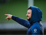 15 February 2019; Robbie Henshaw during an Ireland rugby open training session at the Aviva Stadium in Dublin. Photo by Seb Daly/Sportsfile