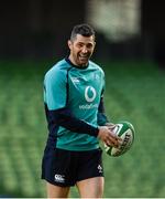 15 February 2019; Rob Kearney during an Ireland rugby open training session at the Aviva Stadium in Dublin. Photo by Seb Daly/Sportsfile