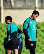 15 February 2019; Jonathan Sexton during an Ireland rugby open training session at the Aviva Stadium in Dublin. Photo by Seb Daly/Sportsfile