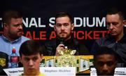 15 February 2019; Stephen McAfee during the Clash Of The Titans Press Conference at the National Stadium in Dublin. Photo by Sam Barnes/Sportsfile