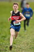 15 February 2019; Tommy Fennelly from St Augustine's College, Dungarvan, who came third in the Junior Boys 3500m during the Irish Life Health Munster Schools Cross Country event at WIT Sports Campus in Carrignore, Waterford. Photo by Matt Browne/Sportsfile