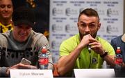 15 February 2019; Declan Kenna, right, during the Clash Of The Titans Press Conference at the National Stadium in Dublin. Photo by Sam Barnes/Sportsfile
