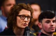 15 February 2019; Siobhan O'Leary during the Clash Of The Titans Press Conference at the National Stadium in Dublin. Photo by Sam Barnes/Sportsfile