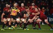15 February 2019; Martinus Burger of Southern Kings is tackled by Arno Botha and Jean Kleyn of Munster during the Guinness PRO14 Round 15 match between Munster and Southern Kings at Irish Independent Park in Cork. Photo by Diarmuid Greene/Sportsfile