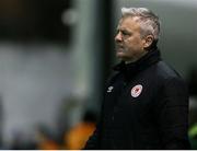 15 February 2019; St Patrick's Athletic manager Harry Kenny during the SSE Airtricity League Premier Division match between St Patrick's Athletic and Cork City at Richmond Park in Dublin. Photo by Michael Ryan/Sportsfile