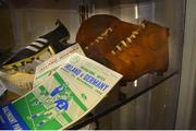 15 February 2019; A general view of memorabilia at the Sligo launch of the National Football Exhibition at City Hall in Sligo. Photo by Peter Wilcock/Sportsfile