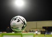 15 February 2019; A detailed view of match ball prior to the SSE Airtricity League Premier Division match between Dundalk and Sligo Rovers at Oriel Park in Dundalk, Louth. Photo by Ben McShane/Sportsfile