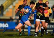 16 February 2019; Ross Byrne of Leinster runs in his side's third try during the Guinness PRO14 Round 15 match between Zebre and Leinster at the Luigi Zaffanella Stadium in Viadana, Italy. Photo by Ramsey Cardy/Sportsfile