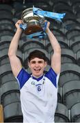 16 February 2019; Letterkenny IT captain Callum Gallagher lifts the cup after the Electric Ireland HE GAA Trench Cup Final match between Letterkenny IT and Dundalk IT at Mallow GAA in Mallow, Cork. Photo by Matt Browne/Sportsfile