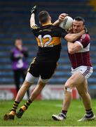 16 February 2019; Dónal McElligott of Mullinalaghta St Columba's is fouled by Brian Looney of Dr Crokes, resulting in a penalty, during the AIB GAA Football All-Ireland Senior Club Championship Semi-Final match between Mullinalaghta St Columba’s and Dr Crokes at Semple Stadium in Thurles, Tipperary. Photo by Seb Daly/Sportsfile