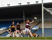 16 February 2019; Jayson Matthews of Mullinalaghta St Columba's scores his side's second goal of the game during the AIB GAA Football All-Ireland Senior Club Championship Semi-Final match between Mullinalaghta St Columba’s and Dr Crokes at Semple Stadium in Thurles, Tipperary. Photo by Seb Daly/Sportsfile