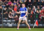 16 February 2019; Sam Quirke of Midleton CBS celebrates at the final whistle at the Harty Cup Final match between CBC Cork and Midleton CBS at Páirc Uí Rinn in Cork. Photo by Piaras Ó Mídheach/Sportsfile