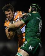 16 February 2019; Nico Lee of Toyota Cheetahs is tackled by Eoin McKeon of Connacht during the Guinness PRO14 Round 15 match between Connacht and Toyota Cheetahs at The Sportsground in Galway. Photo by Harry Murphy/Sportsfile
