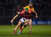 16 February 2019; Stephen McDonnell of Cork in action against Ian Galvin of Clare during the Allianz Hurling League Division 1A Round 3 match between Cork and Clare at Páirc Uí Rinn in Cork. Photo by Piaras Ó Mídheach/Sportsfile