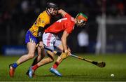 16 February 2019; Stephen McDonnell of Cork in action against Ian Galvin of Clare during the Allianz Hurling League Division 1A Round 3 match between Cork and Clare at Páirc Uí Rinn in Cork. Photo by Piaras Ó Mídheach/Sportsfile