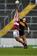 16 February 2019; David McGivney of Mullinalaghta St Columba's in action against Gavin White of Dr Crokes during the AIB GAA Football All-Ireland Senior Club Championship Semi-Final match between Mullinalaghta St Columba’s and Dr Crokes at Semple Stadium in Thurles, Tipperary. Photo by Seb Daly/Sportsfile