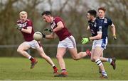 16 February 2019; Stephen McGullion of Liverpool Hope University in action against IT Tallaght during the Electric Ireland HE GAA Corn na Mac Leinn Final match between Liverpool Hope University and Institute of Technology Tallaght Tallaght at Mallow GAA in Mallow, Cork. Photo by Matt Browne/Sportsfile