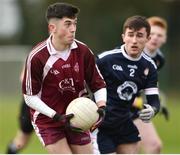 16 February 2019; Cian O'Brien of Marino Institute of Education in action against New York during the Electric Ireland HE GAA Corn na Mac Leinn Shield Final match between Marino Institute of Education and New York at Mallow GAA in Mallow, Cork. Photo by Matt Browne/Sportsfile