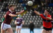 17 February 2019; Michael Daly of NUIG in action against Michael Flood of UCC during the Electric Ireland Sigerson Cup semi-final match between University College Cork and National University of Ireland, Galway at Mallow GAA in Mallow, Cork. Photo by Seb Daly/Sportsfile
