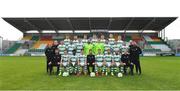 16 February 2019; Shamrock Rovers players and staff during Shamrock Rovers squad portraits at Tallaght Stadium in Tallaght, Dublin. Photo by Seb Daly/Sportsfile