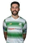 16 February 2019; Roberto Lopes during Shamrock Rovers squad portraits at Tallaght Stadium in Tallaght, Dublin. Photo by Seb Daly/Sportsfile