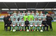 16 February 2019; Shamrock Rovers players and staff during Shamrock Rovers squad portraits at Tallaght Stadium in Tallaght, Dublin. Photo by Seb Daly/Sportsfile