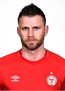 16 February 2019; Ciarán Kilduff during Shelbourne squad portraits at Tolka Park in Dublin. Photo by Oliver McVeigh/Sportsfile