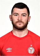 16 February 2019; Ryan Brennan during Shelbourne squad portraits at Tolka Park in Dublin. Photo by Oliver McVeigh/Sportsfile