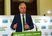 15 February 2019; FAI Chief Executive John Delaney in attendance at the Sligo launch of the National Football Exhibition at City Hall in Sligo. Photo by Peter Wilcock/Sportsfile