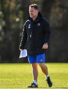 18 February 2019; Head of athletic performance Charlie Higgins during Leinster Rugby Squad Training at Rosemount in UCD, Dublin. Photo by Piaras Ó Mídheach/Sportsfile