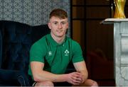 18 February 2019; Jonathan Wren poses for a portrait following Ireland U20 Rugby Press Conference at Sandymount Hotel in Dublin. Photo by Eóin Noonan/Sportsfile