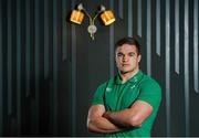 18 February 2019; Scott Penny poses for a portrait following an Ireland U20 Rugby Press Conference at Sandymount Hotel in Dublin. Photo by Eóin Noonan/Sportsfile