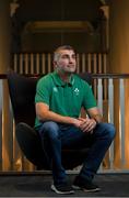 18 February 2019; Assistant coach Jeff Carter poses for a portrait following an Ireland Women's Rugby Press Conference at Sandymount Hotel in Dublin. Photo by Eóin Noonan/Sportsfile