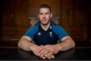19 February 2019; Sean O'Brien poses for a portrait following an Ireland rugby press conference at Carton House in Maynooth, Co Kildare. Photo by Ramsey Cardy/Sportsfile