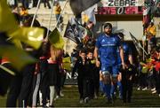 16 February 2019; Leinster captain Scott Fardy runs out ahead of the Guinness PRO14 Round 15 match between Zebre and Leinster at the Luigi Zaffanella Stadium in Viadana, Italy. Photo by Ramsey Cardy/Sportsfile