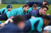 20 February 2019; Iain Henderson during Ireland Rugby squad training at Carton House in Maynooth, Kildare. Photo by Brendan Moran/Sportsfile