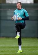 20 February 2019; Chris Farrell during Ireland Rugby squad training at Carton House in Maynooth, Kildare. Photo by Brendan Moran/Sportsfile