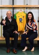 20 February 2019; TILDA Ambassadors and former Donegal footballers Anthony Molloy and Maria Devenney during the How to Age Well: GAA and TILDA Partnership launch at Croke Park in Dublin. The partnership  will see live talks take place across Ireland in Mayo, Cork, Donegal, Longford and Limerick. Photo by Sam Barnes/Sportsfile