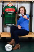 20 February 2019; TILDA Ambassador and former Mayo footballer Claire Egan during the How to Age Well: GAA and TILDA Partnership launch at Croke Park in Dublin. The partnership will see live talks take place across Ireland in Mayo, Cork, Donegal, Longford and Limerick. Photo by Sam Barnes/Sportsfile